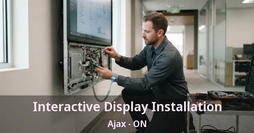 Interactive Display Installation Ajax - ON