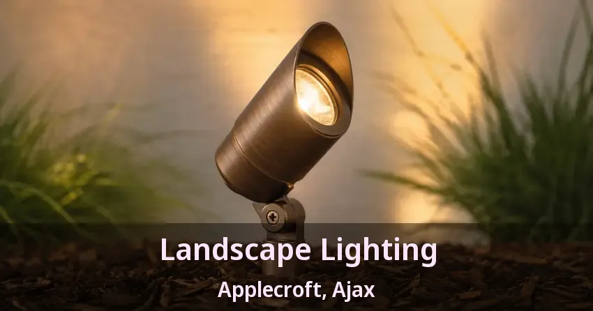 Landscape Lighting Applecroft, Ajax - ON