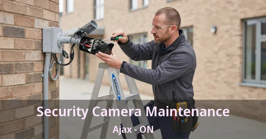 Security Camera Maintenance Ajax - ON