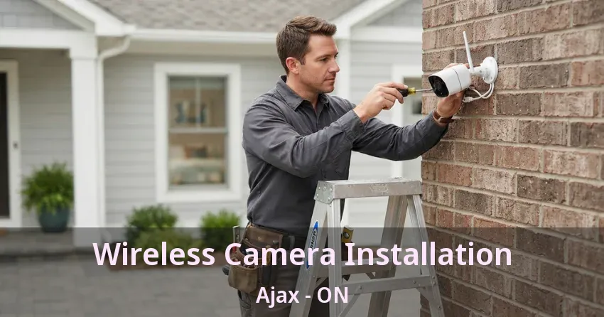 Wireless Camera Installation Ajax - ON
